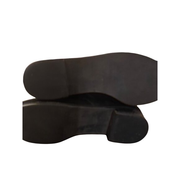 Via Spiga Womens Black Suede Ankle Booties Lace-Up Size 8M Leather Upper - Picture 5 of 12